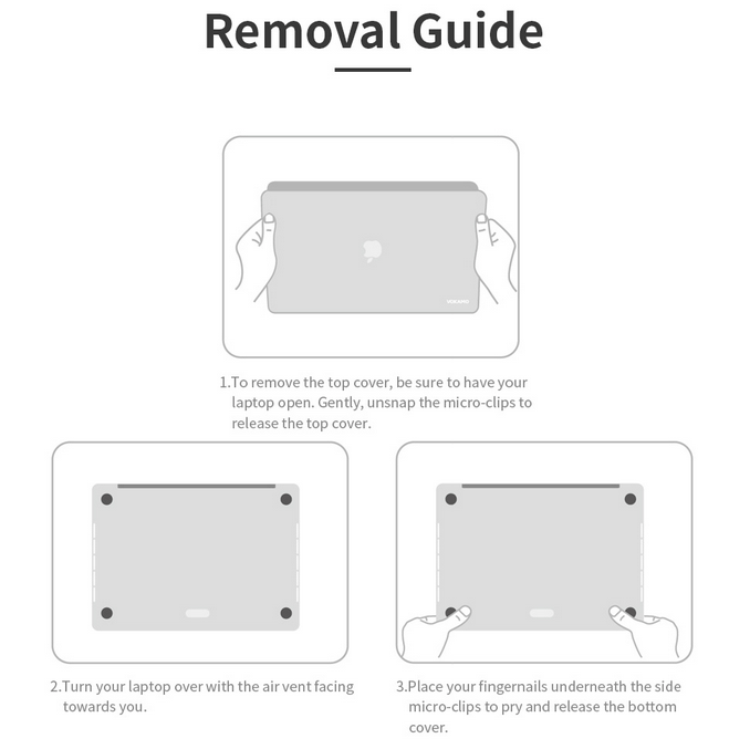 Vokamo Macbook Air 13(2020) / Macbook Pro 13 (2020GP) Case - VOKAMO