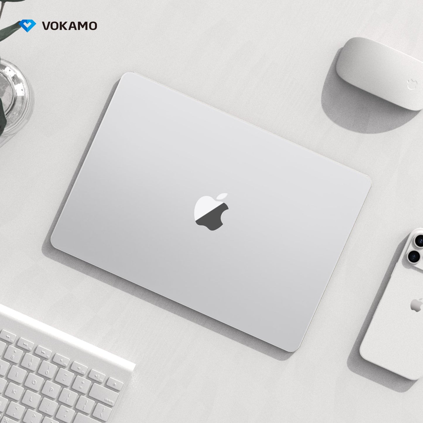 VOKAMO MacBook Skins Full Body Protective Film Set For MacBook Air 13 MacBook Pro 13 - VOKAMO