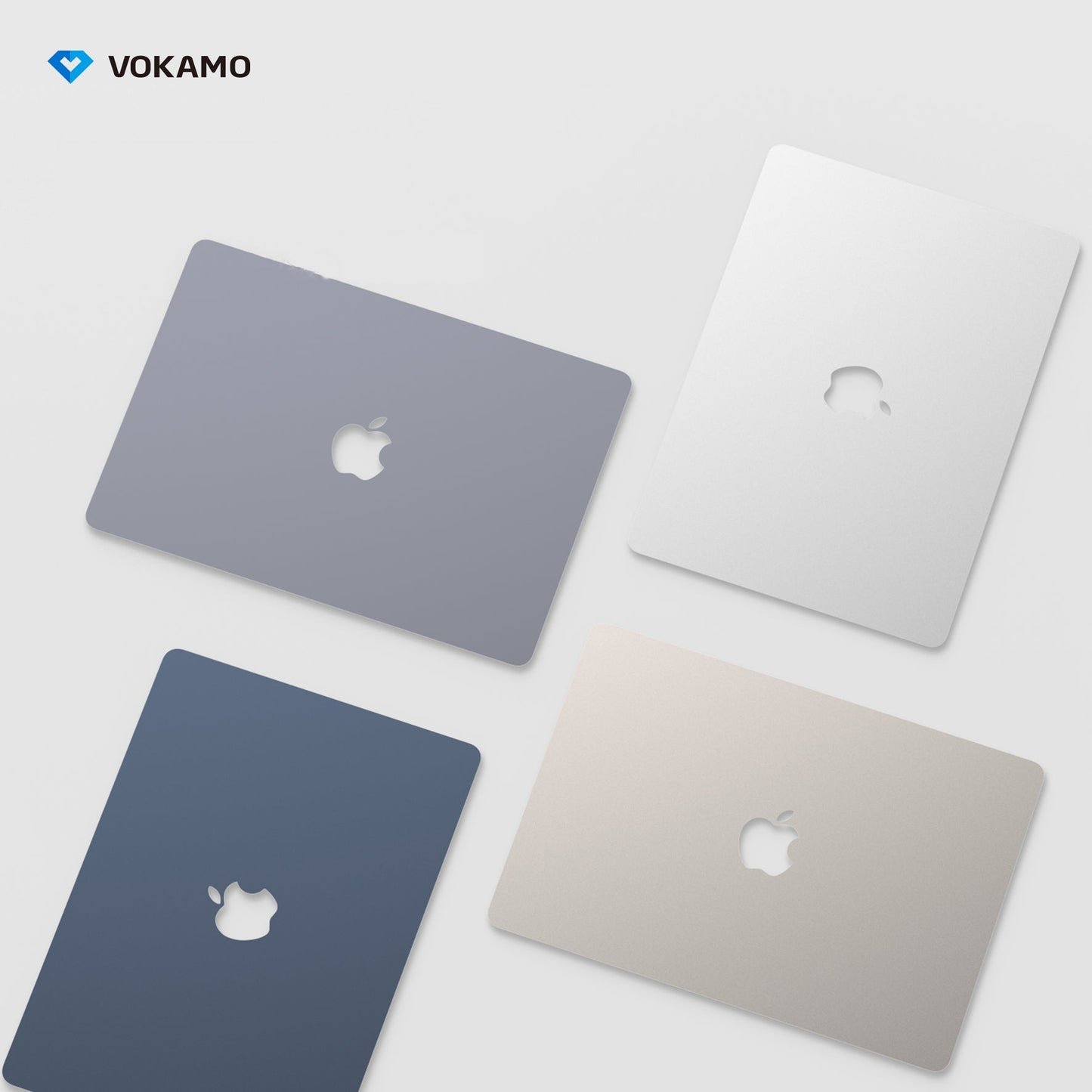 VOKAMO MacBook Skins Full Body Protective Film Set For MacBook Air 13 MacBook Pro 13 - VOKAMO
