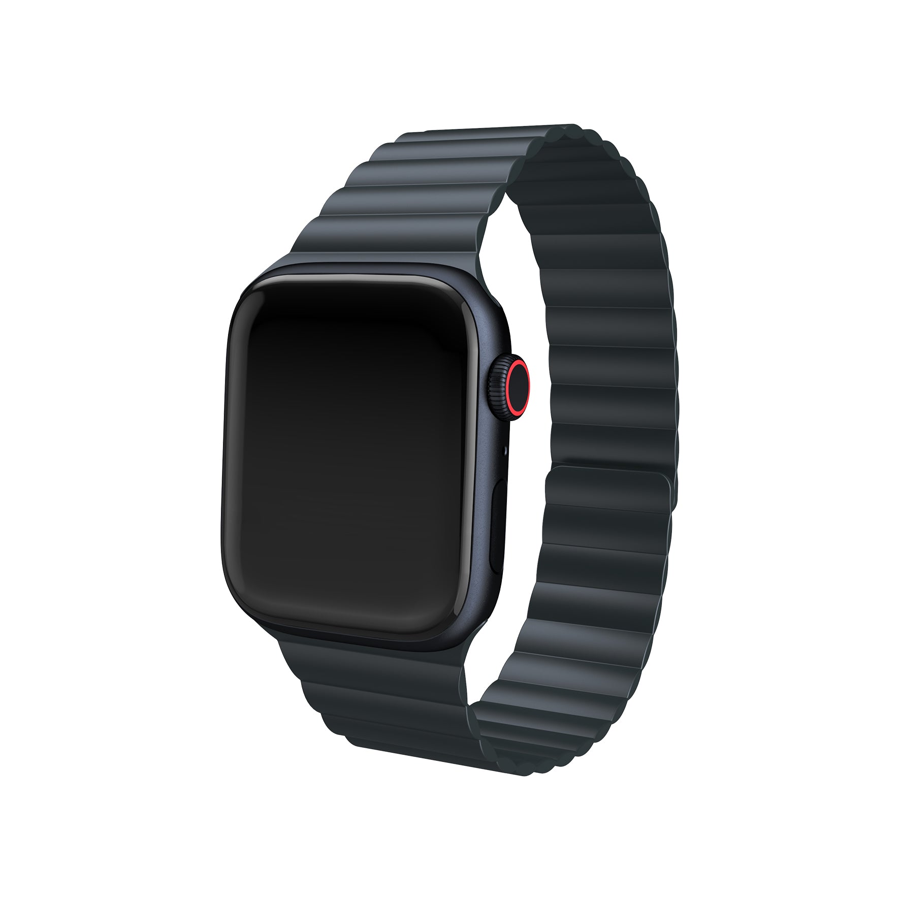 VOKAMO Magnetic Watchband Compatible with Apple Watch 49mm 45mm 44mm 42mm Silicone Watch Strap Strong Magnet Wristband - VOKAMO
