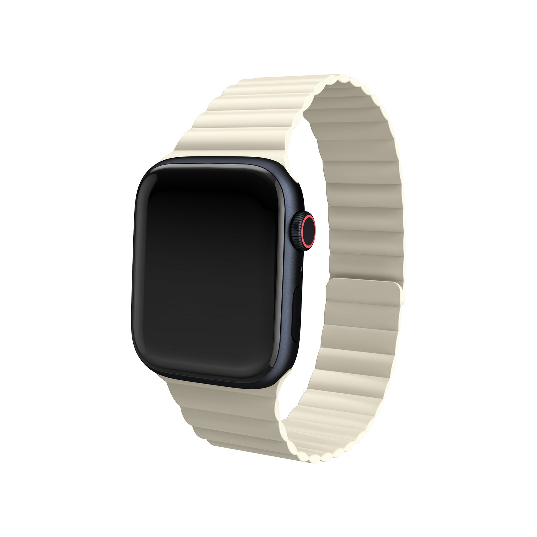 VOKAMO Magnetic Watchband Compatible with Apple Watch 49mm 45mm 44mm 42mm Silicone Watch Strap Strong Magnet Wristband - VOKAMO