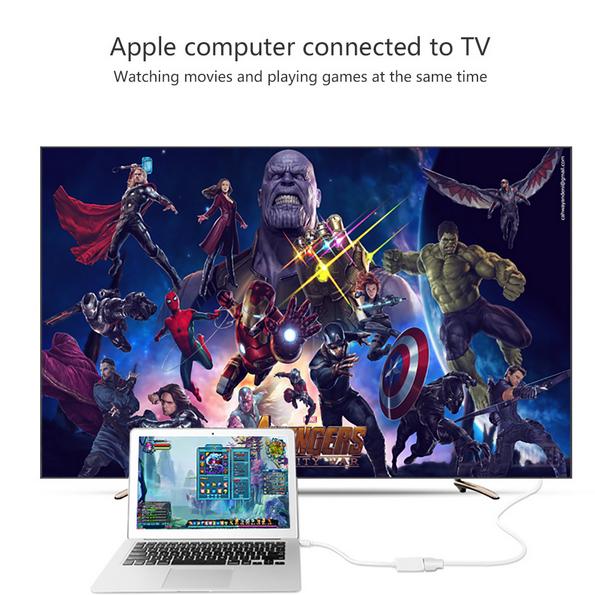VOKAMO Mini DisplayPort to HDMI Video Adapter Cable - VOKAMO