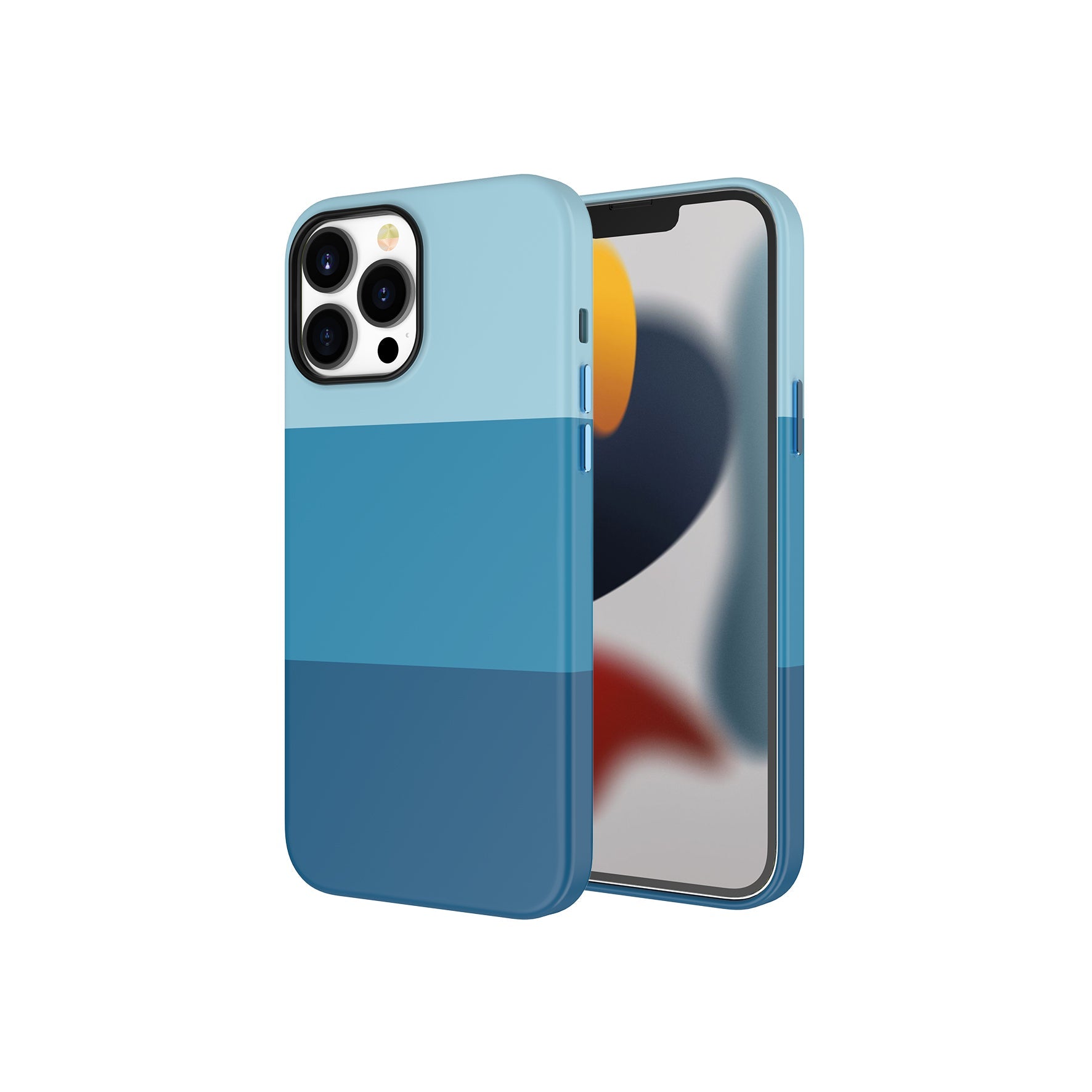 VOKAMO PU Leather Case For iPhone 12/ 13 Series Permium Ultra Thin Soft Case for iPhone 13 Pro Max/12 Pro etw - VOKAMO