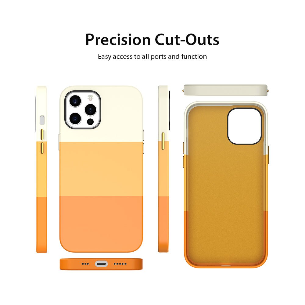 VOKAMO PU Leather Case For iPhone 12/ 13 Series Permium Ultra Thin Soft Case for iPhone 13 Pro Max/12 Pro etw - VOKAMO