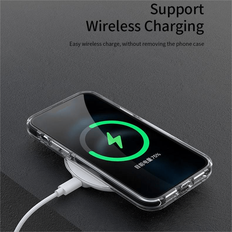 VOKAMO Ultra Thin Shockproof iPhone 13 Case,SGS Drop Tested Rugged Cover for iPhone 13/13 Pro/13 Pro Max - VOKAMO