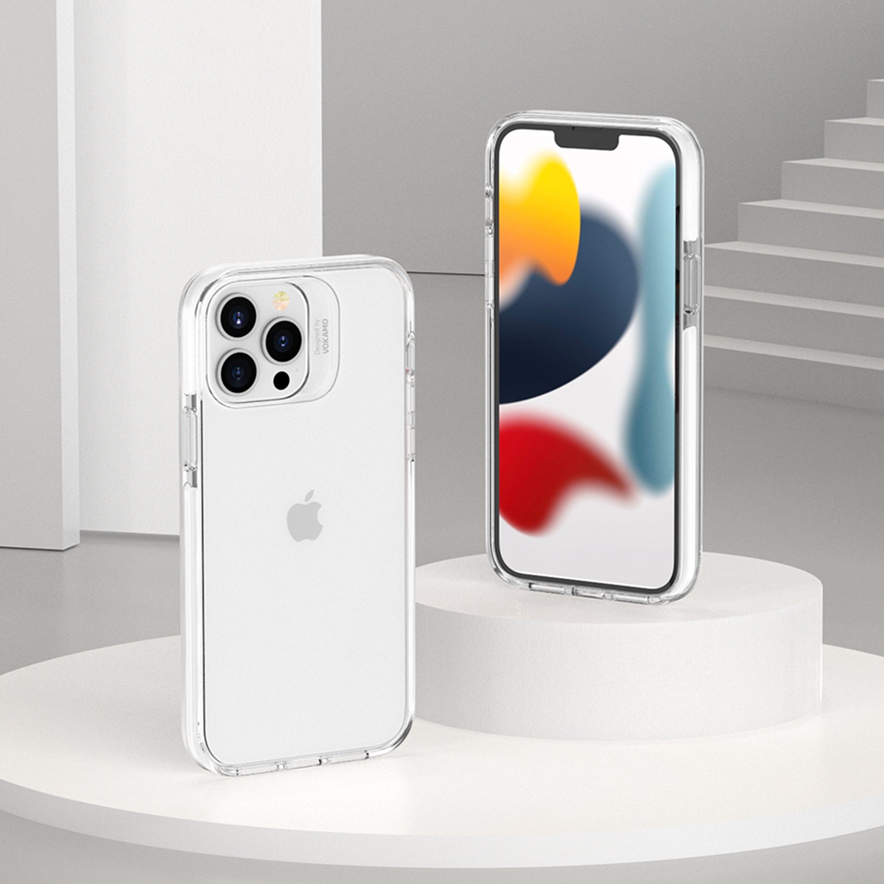 VOKAMO Ultra Thin Shockproof iPhone 13 Case,SGS Drop Tested Rugged Cover for iPhone 13/13 Pro/13 Pro Max - VOKAMO