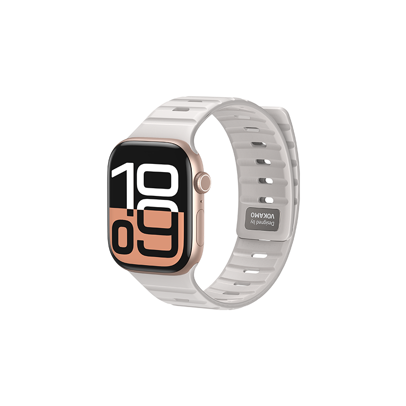 VOKAMO Universal Fit Silicone Magnetic Apple Watch Bands For Apple Watch