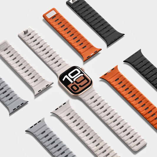 VOKAMO Universal Fit Silicone Magnetic Apple Watch Bands For Apple Watch