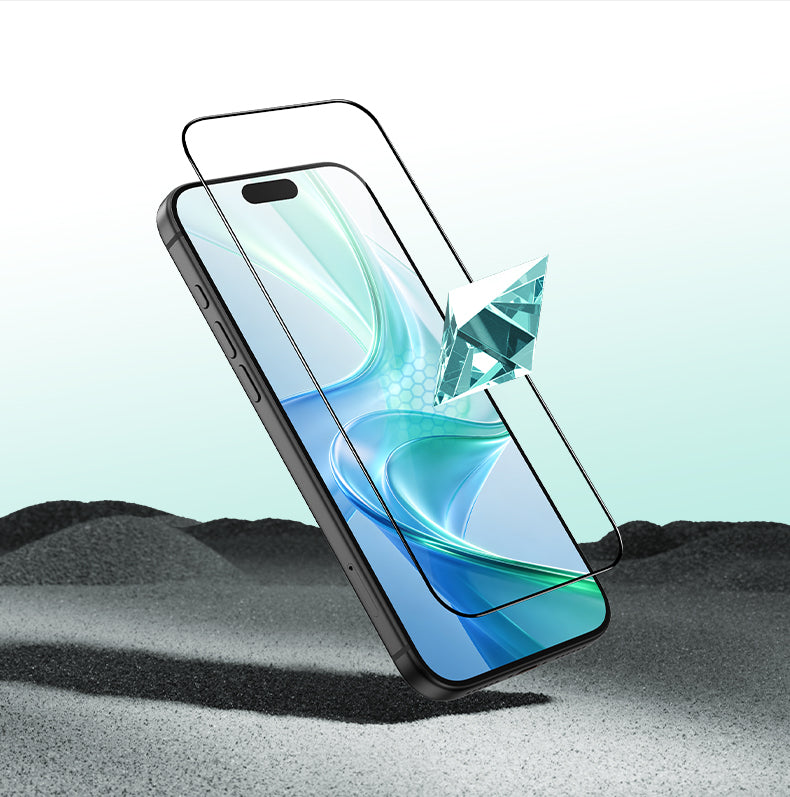 VOKAMO HD Clear Tempered Glass for iPhone 18 Pro Max/18 Pro,Anti-Scratch 0.25mm 9H Screen Protector Film