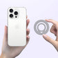 VOKAMO Magnetic Silicone Ring Grip Phone Holder, Loop Grip, Compatible with Magsafe for iPhone 12 Series (White) Magnetic Silicone Ring Grip Phone Holder, Loop Grip, Compatible with Magsafe for iPhone 16 15 14 13 12 etc