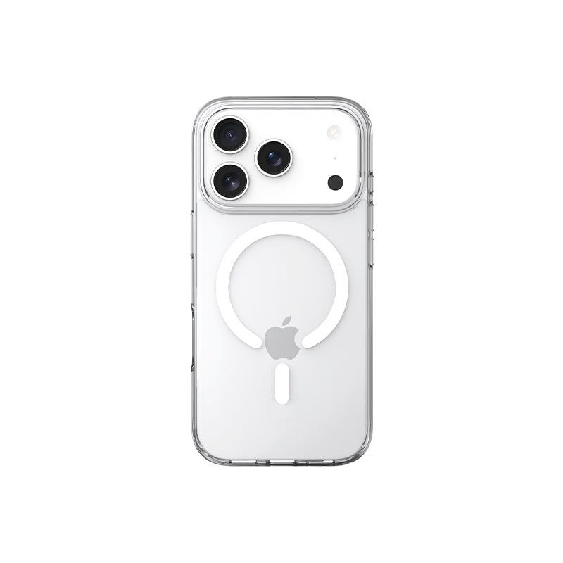 Clear iPhone 17 Phone Case MagSafe Compatible Anti-Yellowing Transparent Protective Case- VOKAMO
