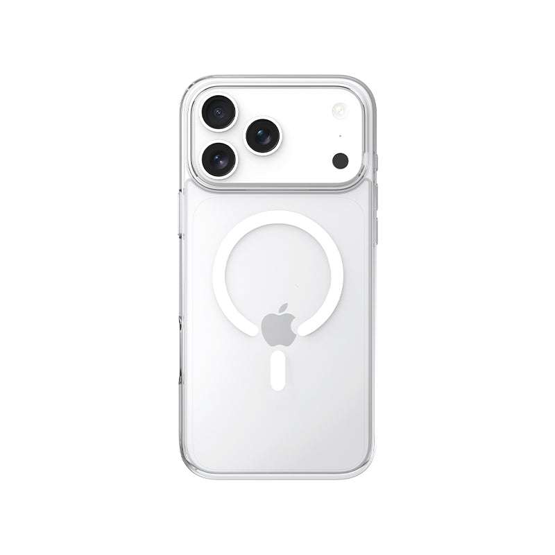 Clear iPhone 17 Phone Case MagSafe Compatible Anti-Yellowing Transparent Protective Case- VOKAMO