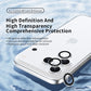 Camera Lens Protector for iPhone 17 Pro Max/17 Pro,Ultra-tough HD Individual Lens Protectors, Ultra-thin Tempered Glass-VOKAMO