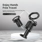 VOKAMO 360°Rotating Magnetic Airplane Phone Holder Mount, for Magsafe Airplane Travel Essentials Accessories, Adjustable Foldable Universal Handsfree Phone Stand for iPhone 16 15 14 Pro Max