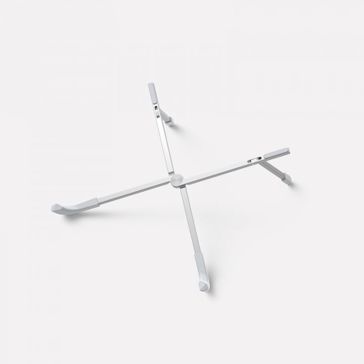Foldable Portable Laptop Stand for Desk,Ultralight Travel Riser,X-Frame Adjustable Aluminium Alloy, Fits for Laptop 10-17.3"