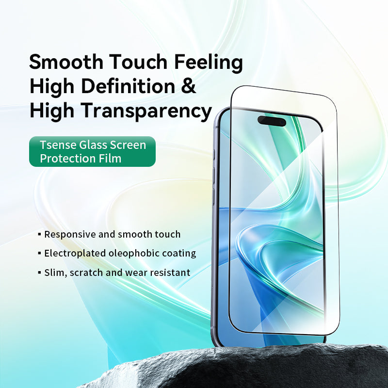 VOKAMO HD Clear Tempered Glass for iPhone 18 Pro Max/18 Pro,Anti-Scratch 0.25mm 9H Screen Protector Film