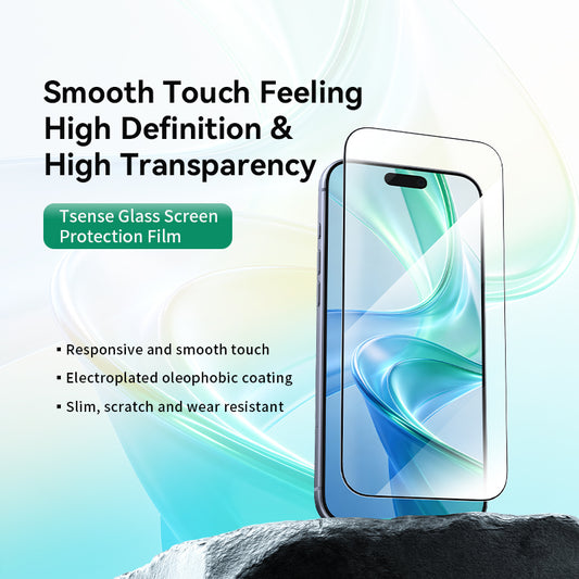 VOKAMO HD Clear Tempered Glass for iPhone 18 Pro Max/18 Pro,Anti-Scratch 0.25mm 9H Screen Protector Film