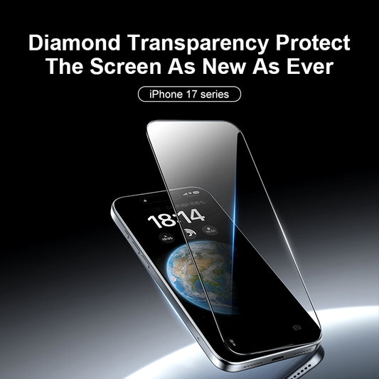 HD Screen Protector for iPhone 17 Series,Shatterproof Tempered Glass[9H Hardness] [99.99% HD Clear] [Case Friendly]-VOKAMO