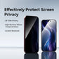 VOKAMO Anti-Peep Privacy Tempered Glass for iPhone 18 Pro Max/18 Pro, 9H Ultra Thin 0.25mm High Alumina Silicon Anti-Spy Screen Protector, Scratch Resistant Full Coverage Privacy Film