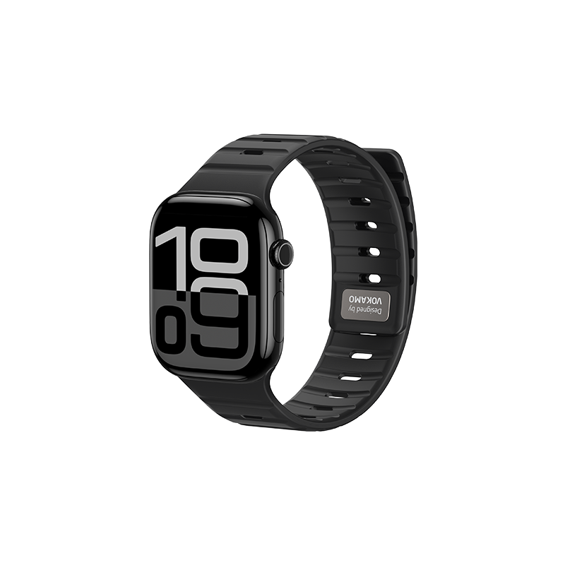 VOKAMO Universal Fit Silicone Magnetic Apple Watch Bands For Apple Watch