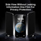 Privacy Screen Protector Tempered Glass for iPhone 17 Private Film Accessories, 28° Anti Spy,Case Friendly, Bubble Free-VOKAMO