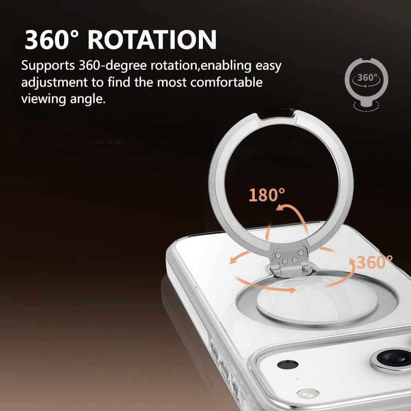 Stand Guard Protective Case for iPhone 17 MagSafe Compatible Drop Test Phone Case for iPhone 17 Pro Max -VOKAMO