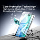 VOKAMO HD Clear Tempered Glass for iPhone 18 Pro Max/18 Pro,Anti-Scratch 0.25mm 9H Screen Protector Film
