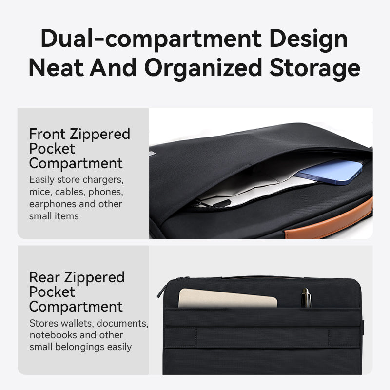 13 14 15 16 inch Laptop Sleeve Case 360 Protective Laptop Carrying Case,Shockproof Accessory Sleeve Bag for MacBook Pro M5 Pro M4 M3 M2,iPad Pro
