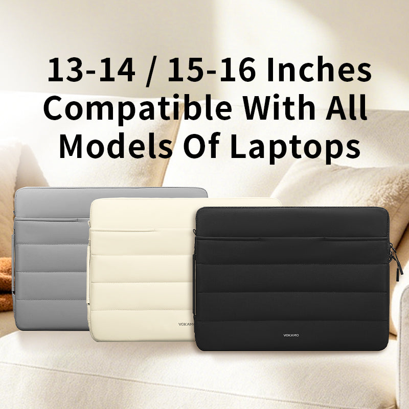 Laptop Case with Handle,Waterproof,Lightweight,Protective Laptop Case with Accessory Pocket, YKK Zipper