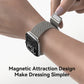 VOKAMO Milanese Loop Magnetic Clasp Steel Metal Mesh Milanese Bracelet Watch Band Strap