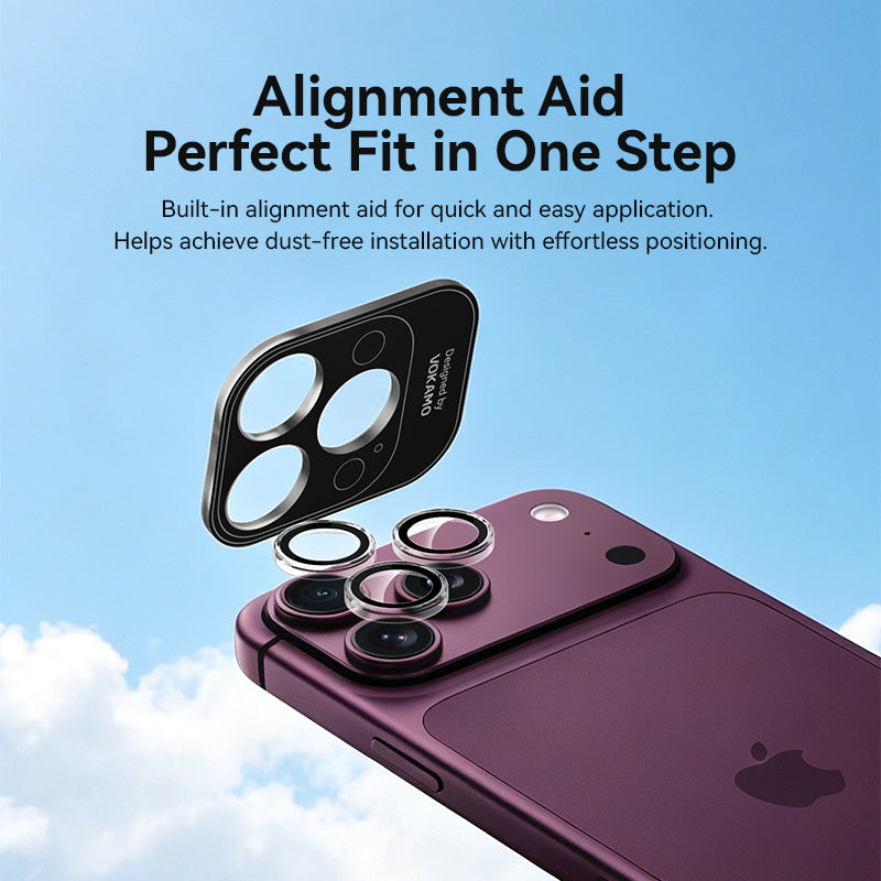 VOKAMO HD AR Camera Lens Protector for iPhone 18 Pro Max/18 Pro,Anti-Scratch Tempered Glass Camera Film