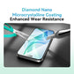 VOKAMO HD Clear Tempered Glass for iPhone 18 Pro Max/18 Pro,Anti-Scratch 0.25mm 9H Screen Protector Film