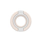 Magnetic Phone Ring Holder for MagSafe, 360° Rotation Soft Silicone Cell Phone Grip Stand Finger Ring Kickstand Two-Sided Magnet Compatible with iPhone 17 Pro Max 16 15 14 13 12 MagSafe Accessories