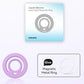 VOKAMO Magnetic Silicone Ring Grip Phone Holder, Loop Grip, Compatible with Magsafe for iPhone 12 Series (White) Magnetic Silicone Ring Grip Phone Holder, Loop Grip, Compatible with Magsafe for iPhone 16 15 14 13 12 etc