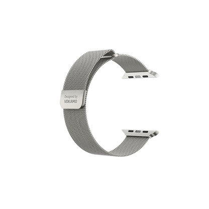 VOKAMO Milanese Loop Magnetic Clasp Steel Metal Mesh Milanese Bracelet Watch Band Strap