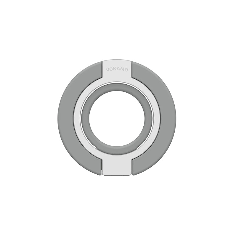 Magnetic Phone Ring Holder for MagSafe, 360° Rotation Soft Silicone Cell Phone Grip Stand Finger Ring Kickstand Two-Sided Magnet Compatible with iPhone 17 Pro Max 16 15 14 13 12 MagSafe Accessories