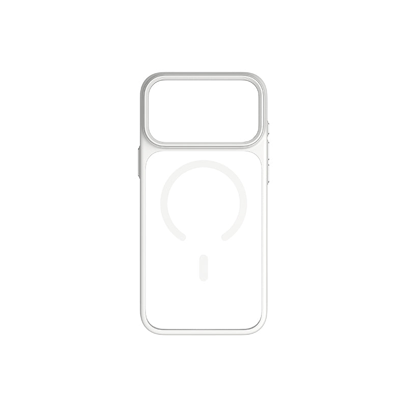 VOKAMO Translucent Matte Magnetic Phone Case for iPhone 18 Pro Max / 18 Pro, Anti-Stain Shockproof PC TPU Mobile Cover