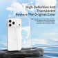 Clear iPhone 17 Phone Case MagSafe Compatible Anti-Yellowing Transparent Protective Case- VOKAMO