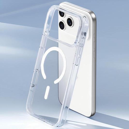 Clear iPhone 17 Phone Case MagSafe Compatible Anti-Yellowing Transparent Protective Case- VOKAMO