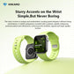 FKM Rubber Straps Glow Sport Band for Apple Watch 44/45/46/49MM,Quick Release,Waterproof Watch Band