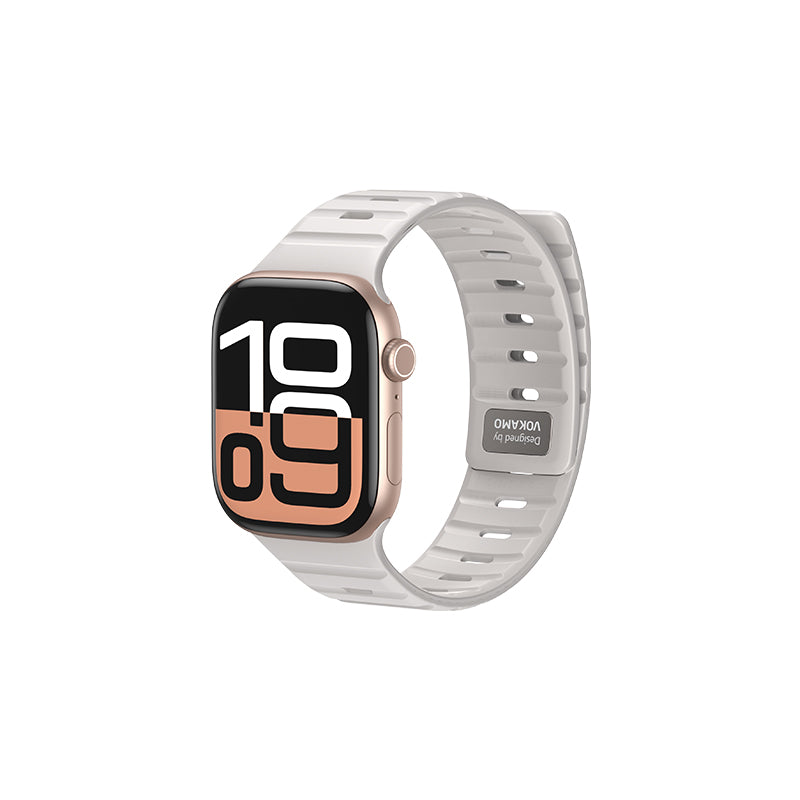 VOKAMO Universal Fit Silicone Magnetic Apple Watch Bands For Apple Watch