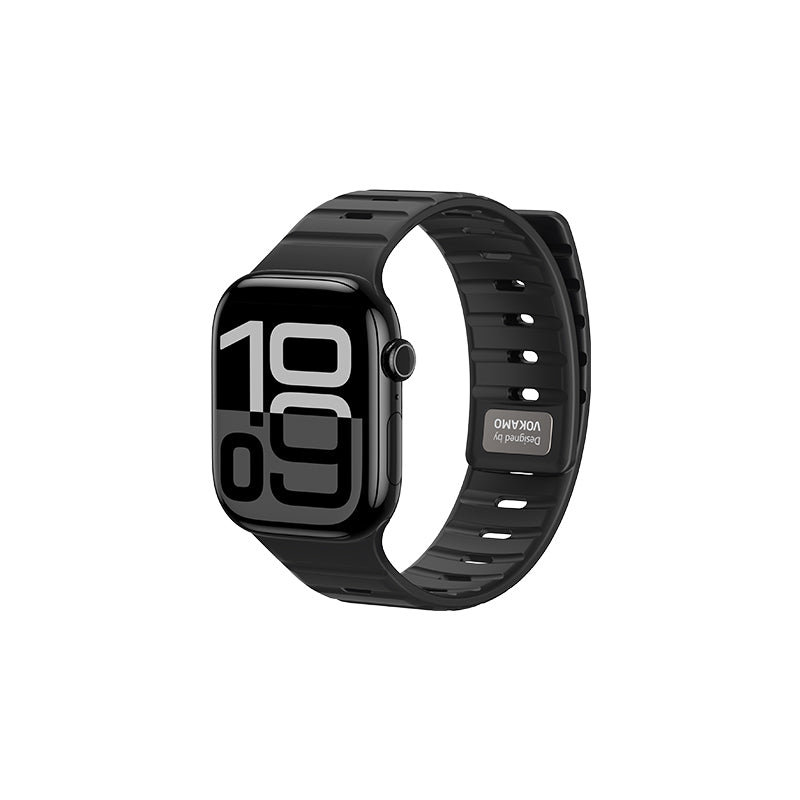 VOKAMO Universal Fit Silicone Magnetic Apple Watch Bands For Apple Watch