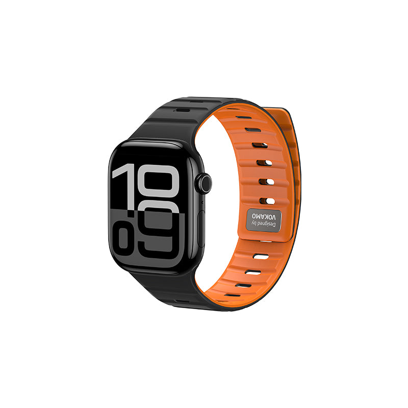 VOKAMO Universal Fit Silicone Magnetic Apple Watch Bands For Apple Watch