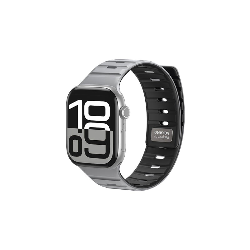 VOKAMO Universal Fit Silicone Magnetic Apple Watch Bands For Apple Watch