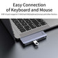 VOKAMO 5 In 1 USB C Hub Adapter for MacBook Pro Adapter Designed For MacBook Air 13 MacBook Pro 13 16 - VOKAMO