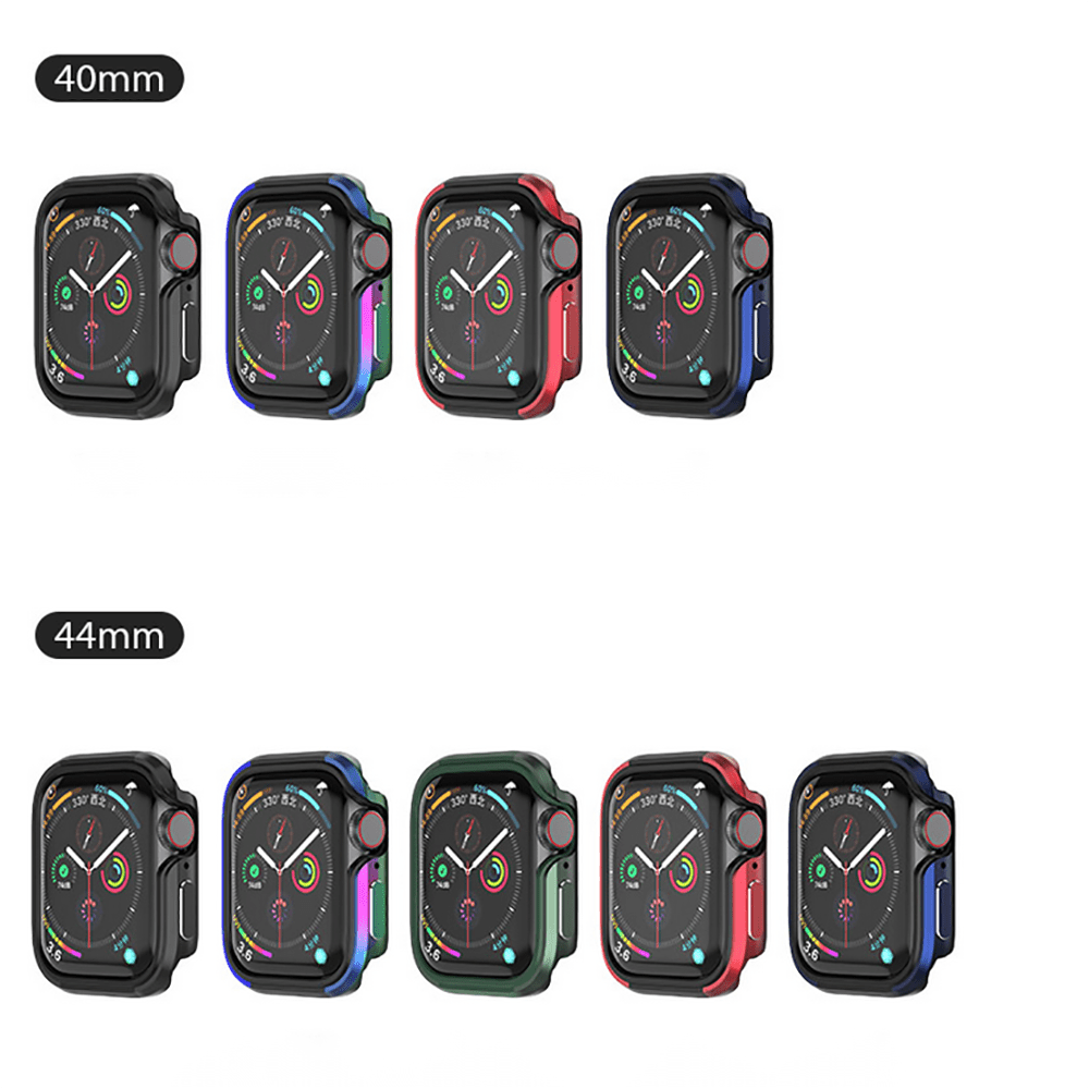 VOKAMO Aluminum Bumper Case for Appe Watch Series 40/44 mm[No Screen Protector] - VOKAMO