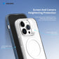 VOKAMO Clear Shockproof Magnetic Case For iPhone 15 Pro Max 15 Pro iPhone 15 Case - VOKAMO