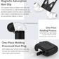 VOKAMO Designed for AirPods Pro Case,Soft Skin Friendly Liquid Silicone Case Cover - VOKAMO