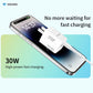 VOKAMO GaN 30W USB - C+USB - A 2 - Port Wall Charger USB C Fast Charger - VOKAMO