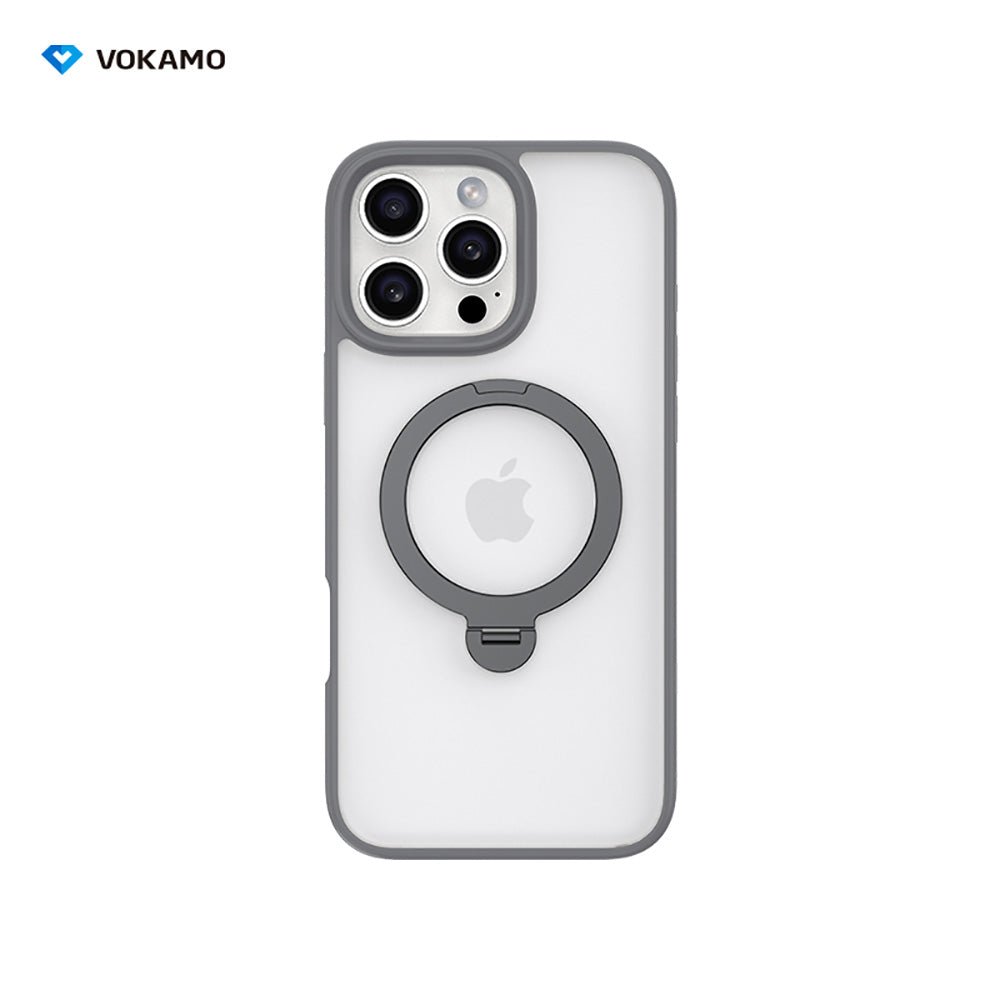 VOKAMO Hard - Shell Case for iPhone 16 Pro Max with MagSafe Kickstand,iPhone 16 Magnetic Case with Stand - VOKAMO
